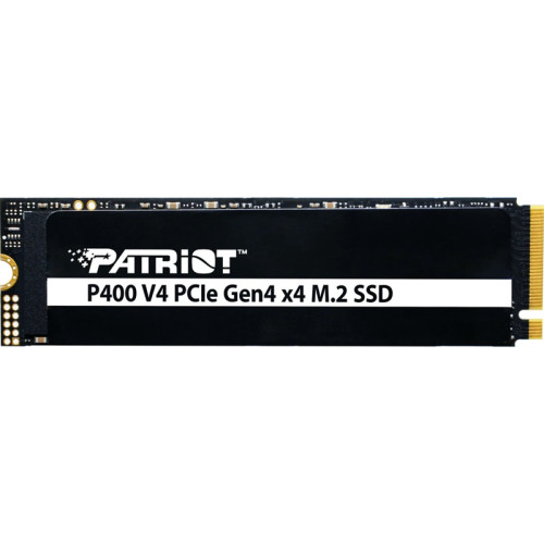 Patriot SSD P400 V4 500GB M.2 2280 NVMe PCIe 4.0 x4 R5000/W3000 TBW 160TB 3D NAND with HS
