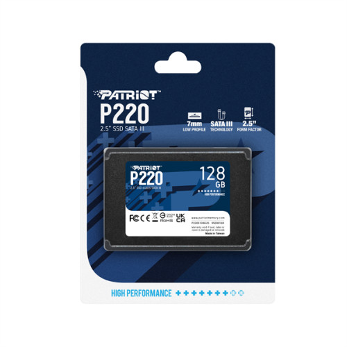 Patriot SSD P220 128GB SATA3 2.5