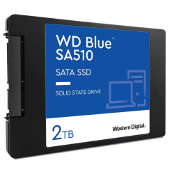Western Digital SSD BLUE SA510 2Tb SATA 2,5”/7мм 3D NAND WDS200T3B0A, 1 year