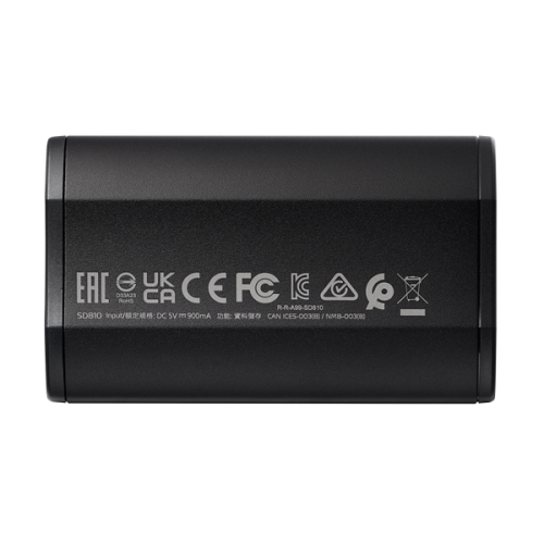 Внешний SSD 500GB USB 3.2 Gen 2x2 Type-C R2000/W2000MB/s 3D NAND черный