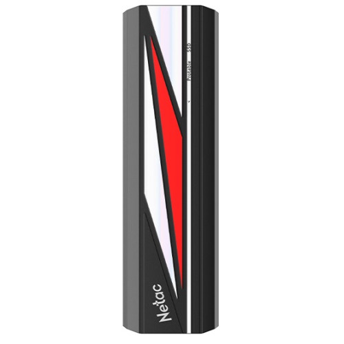 Netac ZX20L 2TB USB 3.2 Gen 2x2 Type-C External SSD, R/W up to 2000MB/1800MB/s, with USB C to A cable and 20Gbps USB C to C cable, 5Y wty