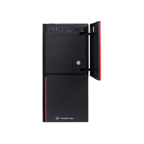 Персональный компьютер Гравитон Д52И i5-13400/1x16GB/1xSSD512GB/FP_2xUSB2.0/450W/K+M/NoOS/3YST