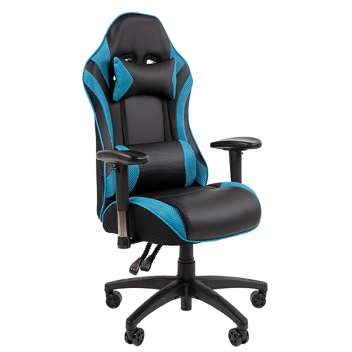 Chairman   game CH43 экокожа, черно-бирюзовый