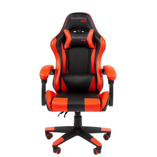 Chairman   game CH29 экокожа, черно-красный