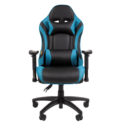 Chairman   game CH43 экокожа, черно-бирюзовый