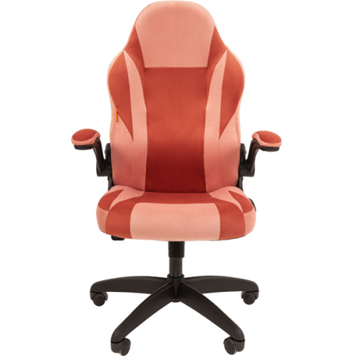 Chairman   game 55 Россия розов./бордо велюр Т26/Т28 пластик черный