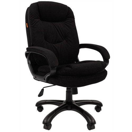 Chairman Home 668 Россия ткань Т-84 черный (черный пластик)