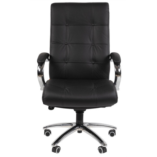 Chairman 424 Россия нат.кожа/экокожа черная (мультиблок)