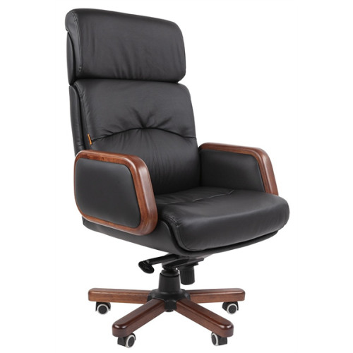 Chairman 417 Россия нат.кожа/экокожа черная (мультиблок)