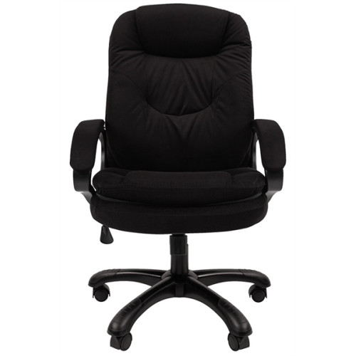 Chairman Home 668 Россия ткань Т-84 черный (черный пластик)