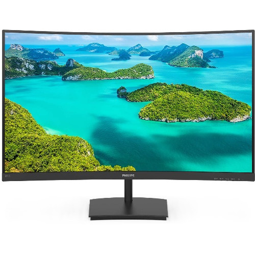 23,8'' Philips 245E1S 2560x1440 75Гц  IPS W-LED 16:9 4ms(GtG) VGA HDMI DP 50M:1 1000:1 178/178 250cd Tilt AMD Adaptive-Sync Black