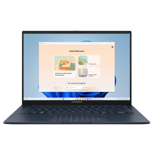 ASUS Zenbook 14 UX3405CA-PP188 Intel Core Ultra 9  285H 2.9 GHz/ LPDDR5X 16GB/1TB SSD/Intel Arc 14.0 OLED 3K (2880 x 1800) OLED 16:10/,WiFi 7+BT 5.4/ Without OS/0.91 kg/Ponder Blue