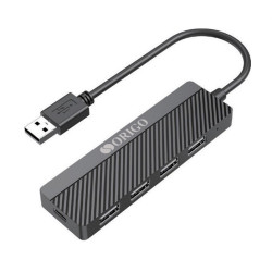 ORIGO Концентратор USB 2.0, 4xUSB 2.0, без адаптера питания в комплекте