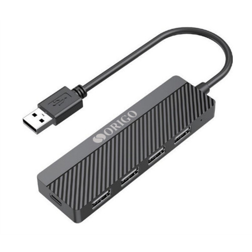 ORIGO Концентратор USB 2.0, 4xUSB 2.0, без адаптера питания в комплекте
