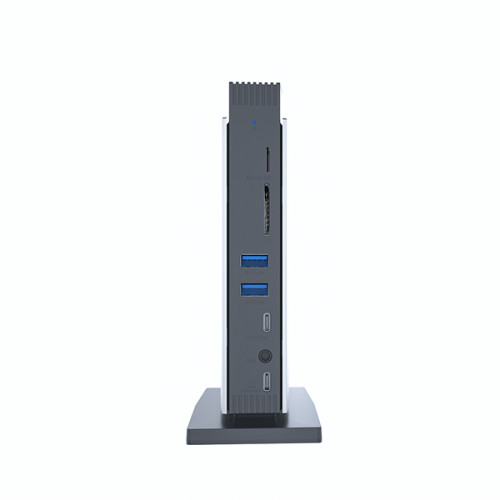 Docking Station WAVLINK USB-C PD3.1 Triple Display/140W PowerDelivery/2xUSB3.0/1xUSB C/2xDP 1.4/1xHDMI 2.1/1xGigabit LAN/1xAudio In/Out/1xSD/Micro SD CardReader/no AC-Adapter included
