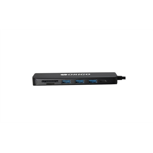 ORIGO Док-станция USB-C, 3xUSB 3.0, 1xUSB-C/PD 3.0, 1xHDMI, слот SD/TF/microSD