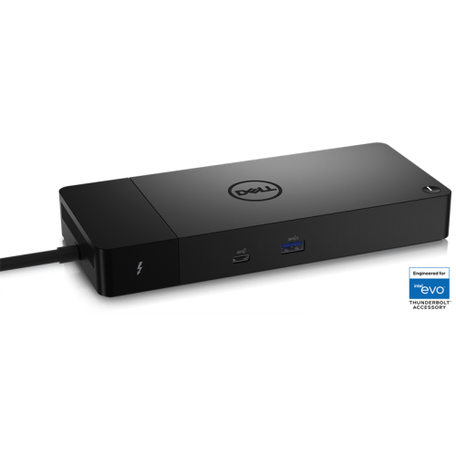 Dell Dock WD22TB4 Thunderbolt™; 180W (USB-C) (2xDP 1.4; 1xHDMI 2.0; 2 x Thunderbolt 4; 2xUSB-C; 3xUSB-A; 1xRJ-45) (без EU кабеля)