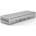 Docking Station WAVLINK Thunderbolt 4 Quad Display/96W Power Delivery Include 20V/11.5A Power Adapter/4xUSB3.0/3xThunderbolt 4/2xDP 4K 60HZ/2xHDMI 4K 60HZ/1xGigabit LAN/1xCombo Audio Jack/1xCardReader