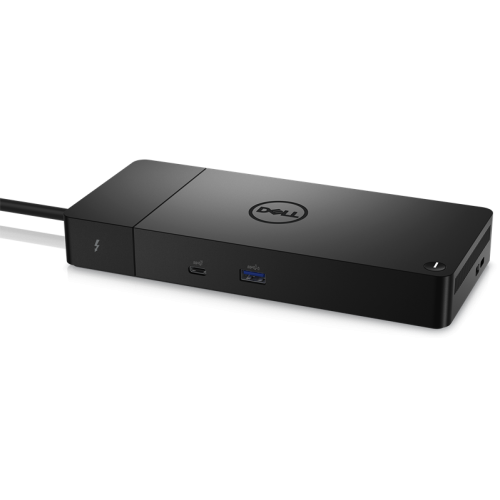 Dell Dock WD22TB4 Thunderbolt™; 180W (USB-C) (2xDP 1.4; 1xHDMI 2.0; 2 x Thunderbolt 4; 2xUSB-C; 3xUSB-A; 1xRJ-45) (без EU кабеля)