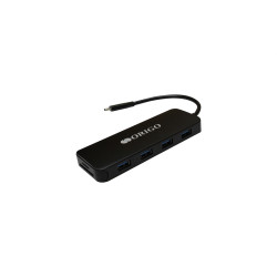 ORIGO Док-станция USB-C, 4xUSB 3.0, 1xUSB-C/PD 3.0, 1x1000Base-T, 1xHDMI, 1xVGA, слот SD/TF/microSD, 1x3,5мм TRRS
