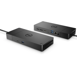 Dell Dock WD19S; 180W (USB-C); 2xDP 1.4; 1xHDMI 2.0; 2xUSB-C; 3xUSB-A; 1xRJ-45 (без EU кабеля)
