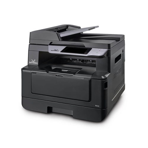 Катюша M240 принтер/копир/сканер/факс (опц.), 40 стр/мин А4, ч/б, 1200 dpi. Скан: цвет/чб 1200 dpi., 4 ГБ, 1000 Мб, USB, Wi-Fi (опц.), ADF 75 листов. Тонер 3 000 отп. Пр-во РФ, 3 года гар. МПТ