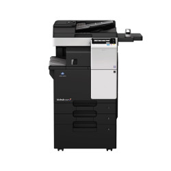 Konica Minolta bizhub 227 (МФУ, A3, 22 стр./мин, без крышки и ADF, без тумбы, без картриджей, без кабеля питания, запуск только инженером платно) отгрузка только с DF-628 и DK-513