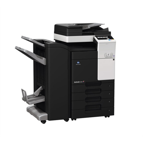 Konica Minolta bizhub 227 (МФУ, A3, 22 стр./мин, без крышки и ADF, без тумбы, без картриджей, без кабеля питания, запуск только инженером платно) отгрузка только с DF-628 и DK-513