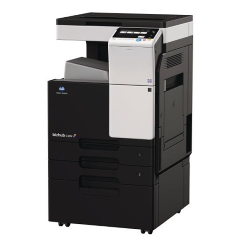 Konica Minolta bizhub 287 (МФУ, A3, 28 стр./мин, без крышки и ADF, без тумбы, без картриджей, без кабеля питания, запуск только инженером платно)