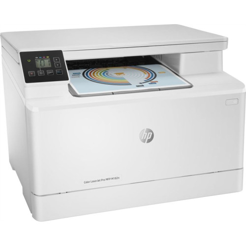 HP Color LaserJet Pro MFP M182n (p/c/s ,A4, 16ppm, 256Mb, USB, Fast Ethernet10/100 Base-TX,1 tray  150, cartridge 800&700 cmy in box, Repl. T6B70A)