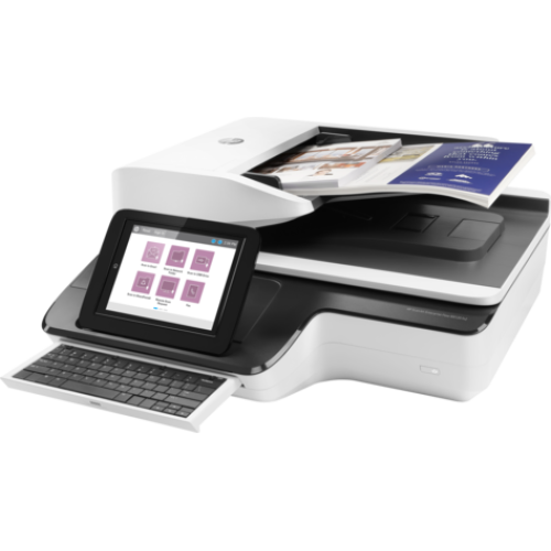 HP Scanjet Enterprise Flow N9120 fn2 Flatbed Scanner (A3,600x600 dpi,24 bit, USB ,ADF 200 sheets, 120ppm A4, Duplex, replace L2683B)