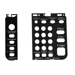 Накладка на панель управления M8124 Азия, M4125 Азия (русский язык)