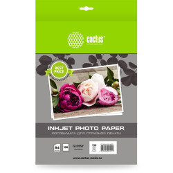 Cactus CS-GA4150100ED A4/150г/м2/100л./белый глянцевое для струйной печати