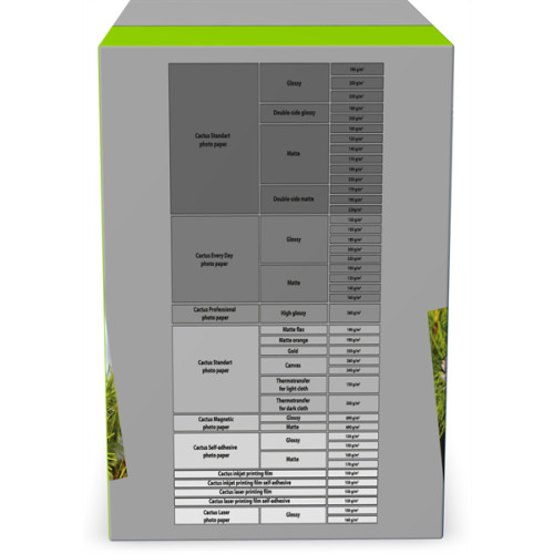 Cactus CS-GA6230500 A6/230г/м2/500л./белый глянцевое для струйной печати