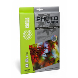 Cactus CS-GA413050 A4/130г/м2/50л./белый глянцевое для струйной печати