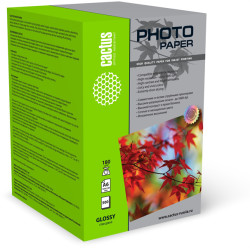 Cactus CS-GA6180500 A6/180г/м2/500л./белый глянцевое для струйной печати