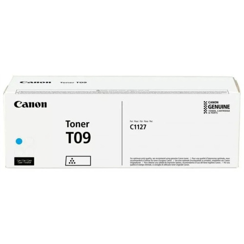Тонер-картридж Canon T09 C голубой для i-SENSYS X C1127iF/C1127i/C1127P (5 900 стр.)