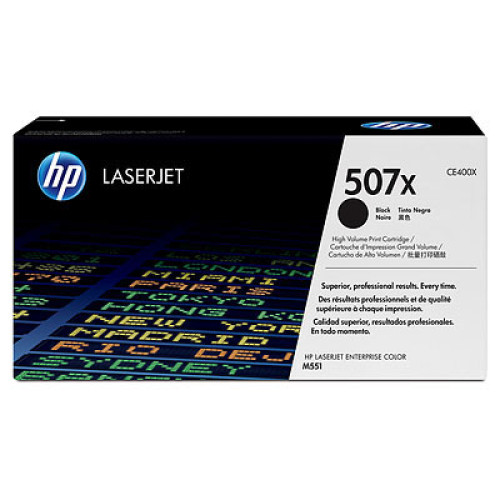 Cartridge HP 507X для CLJ M551, черный (11000 стр.)