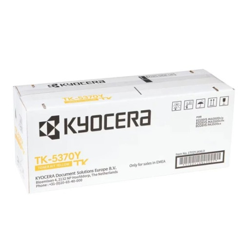 Kyocera Тонер-картридж TK-5370Y для ECOSYS MA3500cifx/MA3500cix/PA3500cx жёлтый (5000 стр.)