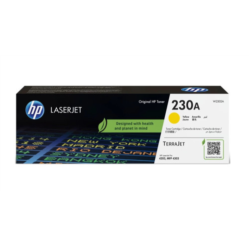 Cartridge HP 230A для HP Color LaserJet Pro 4203/4303, с чипом (1 800 стр.)