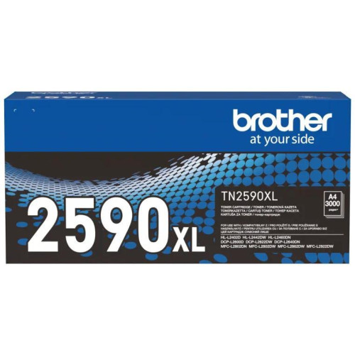 Brother TN-2590XL Картридж для Brother DCP-L2600/DCP-L2622/DCP-L2640/HL-L2402/HL-L2442/HL-L2460 (3 000 стр.)