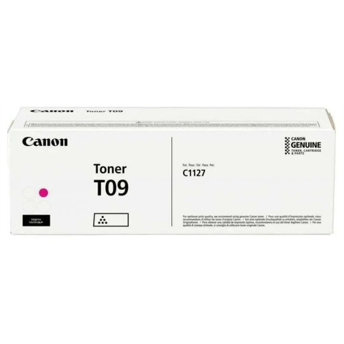Тонер-картридж Canon T09 M пурпурный для i-SENSYS X C1127iF/C1127i/C1127P (5 900 стр.)
