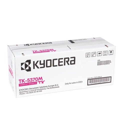 Kyocera Тонер-картридж TK-5370M для ECOSYS MA3500cifx/MA3500cix/PA3500cx пурпурный (5000 стр.)