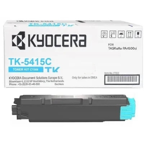 Kyocera Тонер-картридж TK-5415C для TASKalfa MA4500ci/PA4500ci голубой (13000 стр.)