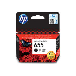 Cartridge HP 655 для Deskjet IA 3525/5525/4515/4525, черный (550 стр)
