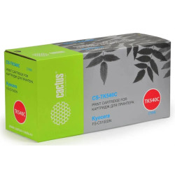 Cactus CS-TK540C голубой (4000стр.) для Kyocera FS-C5100DN