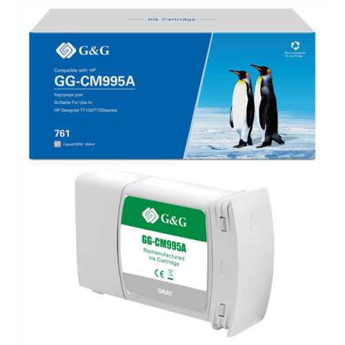 MPS Cartridge G&G 761 для DJ T7100/T7200, серый (400 мл)