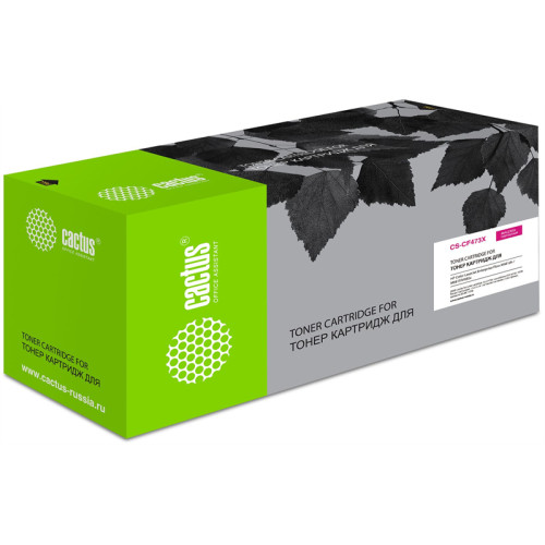 Cactus CS-CF473X CF473X пурпурный (23000стр.) для HP Color LJ Enterprise Flow M681dh/M681f/M682z