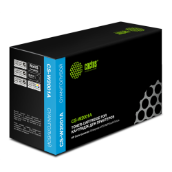 Cactus CS-W2001A W2001A голубой (6000стр.) для HP CLJ Ent M751