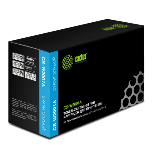 Cactus CS-W2001A W2001A голубой (6000стр.) для HP CLJ Ent M751